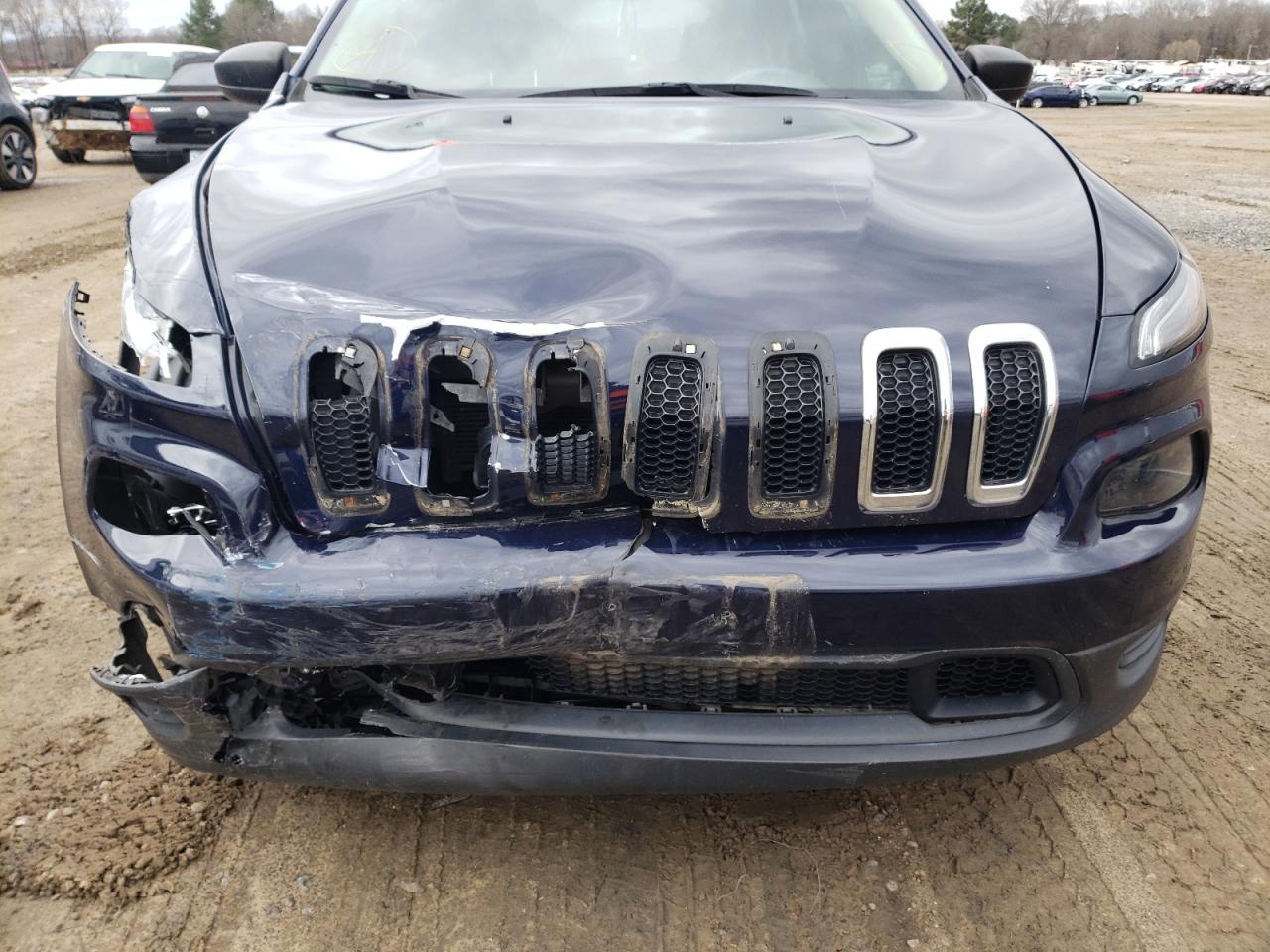 Photo 7 from auction – 2016 JEEP CHEROKEE S with VIN 1C4PJLAB3GW184354