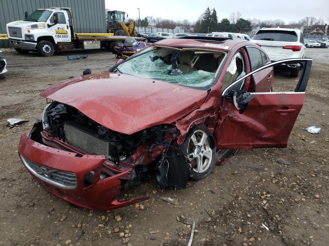 Photo 2 from auction – 2012 VOLVO S60 T5 with VIN YV1622FS6C2141893