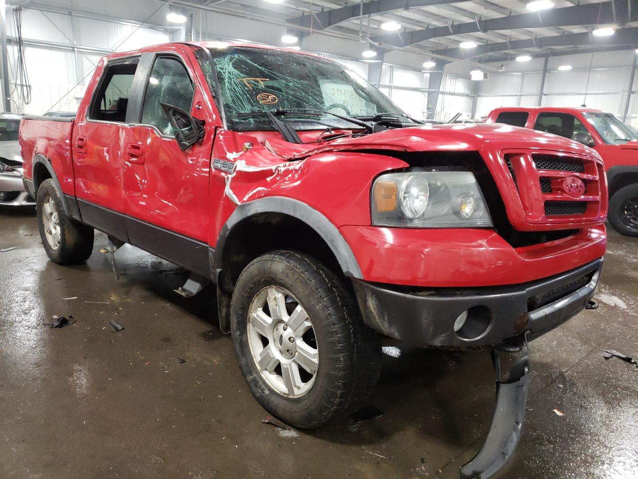 FORD F150 SUPER 2007 with VIN 1FTPW14VX7FB85352 - Photo from auction
