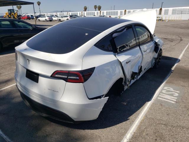 Photo 4 from auction – 2021 TESLA MODEL Y with VIN 5YJYGDEE0MF272422