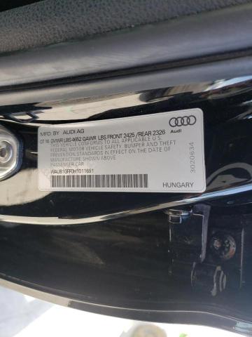 Photo 10 from auction – 2017 AUDI S3 PREMIUM with VIN WAUB1GFF0H1011691