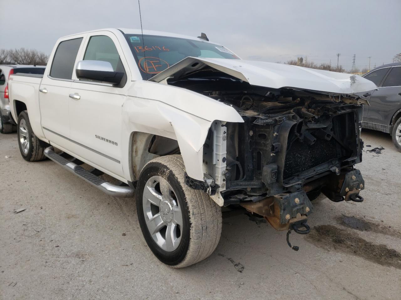 CHEVROLET SILVERADO 2015 with VIN 3GCUKSECXFG136196 - Photo from auction