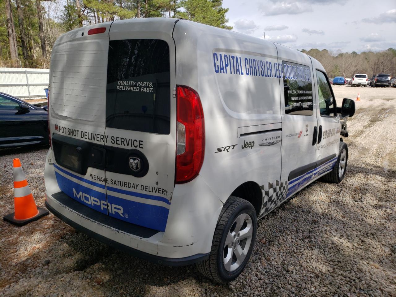 Photo 4 from auction – 2016 RAM PROMASTER with VIN ZFBERFBT0G6C84989