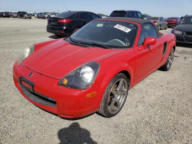 Photo 2 from auction – 2000 TOYOTA MR2 SPYDER with VIN JTDFR3207Y0009644