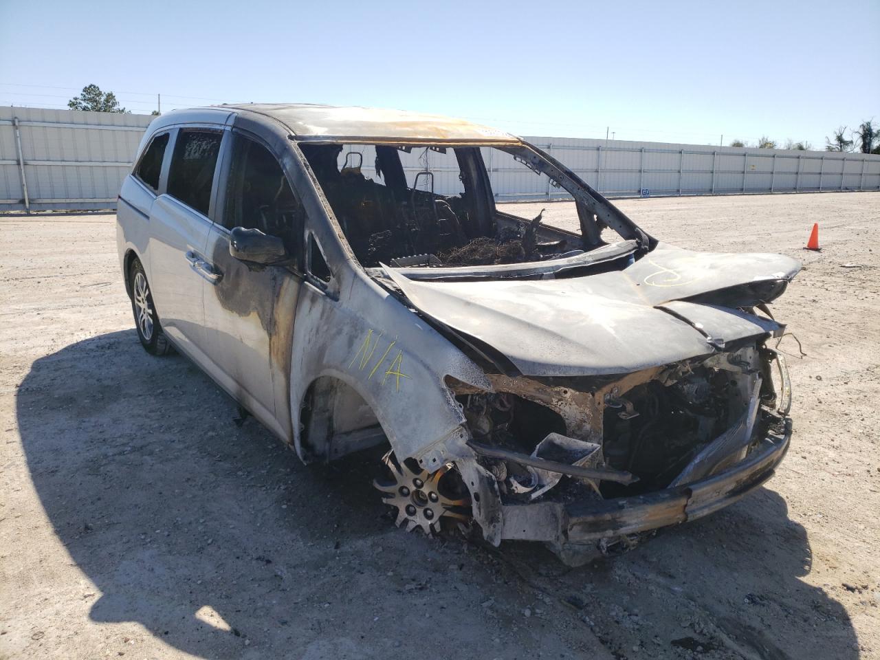 Photo 1 from auction – 2012 HONDA ODYSSEY EX with VIN 5FNRL5H44CB089080