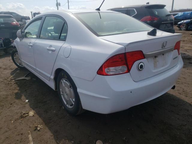Photo 3 from auction – 2010 HONDA CIVIC HYBR with VIN JHMFA3F29AS007891