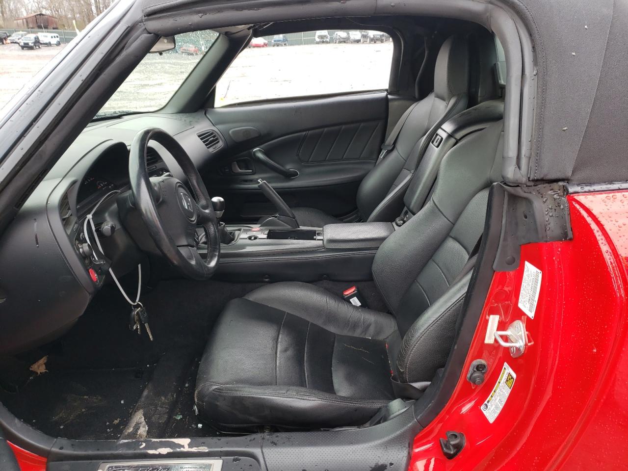 Photo 6 from auction – 2006 HONDA S2000 with VIN JHMAP21496S005321