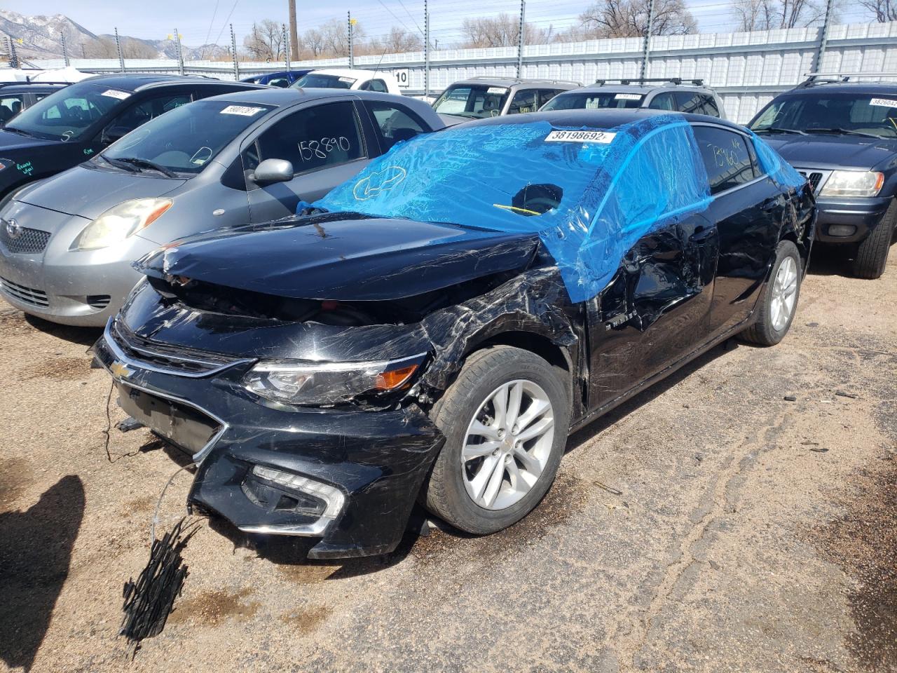 Photo 2 from auction – 2016 CHEVROLET MALIBU LT with VIN 1G1ZE5ST1GF253941