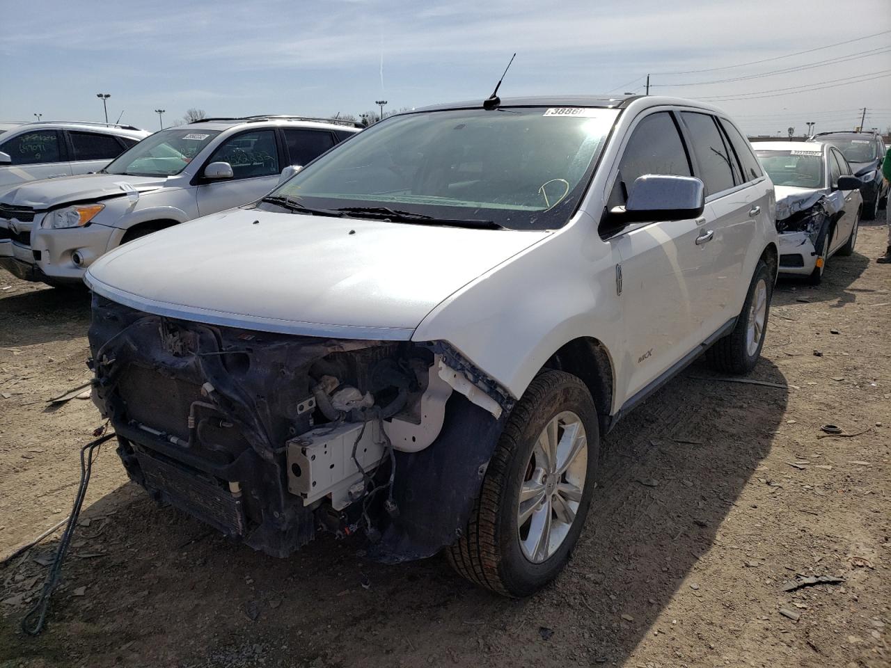 Photo 2 from auction – 2010 LINCOLN MKX with VIN 2LMDJ8JC5ABJ07986