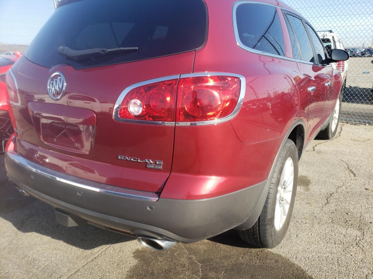 Photo 9 from auction – 2008 BUICK ENCLAVE CX with VIN 5GAER23778J219111