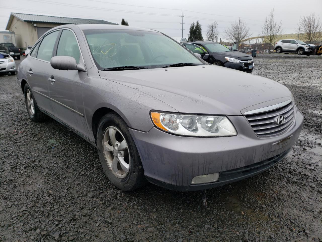 HYUNDAI AZERA 2007 with VIN KMHFC46D57A225856 - Photo from auction