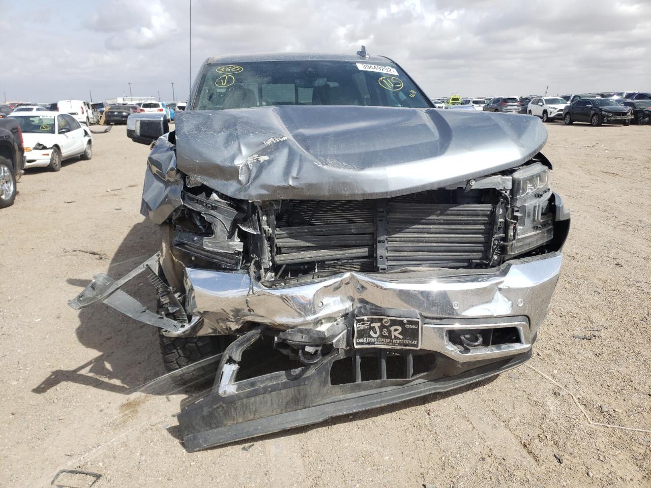 Photo 9 from auction – 2020 CHEVROLET SILVERADO with VIN 3GCUYGET6LG151706