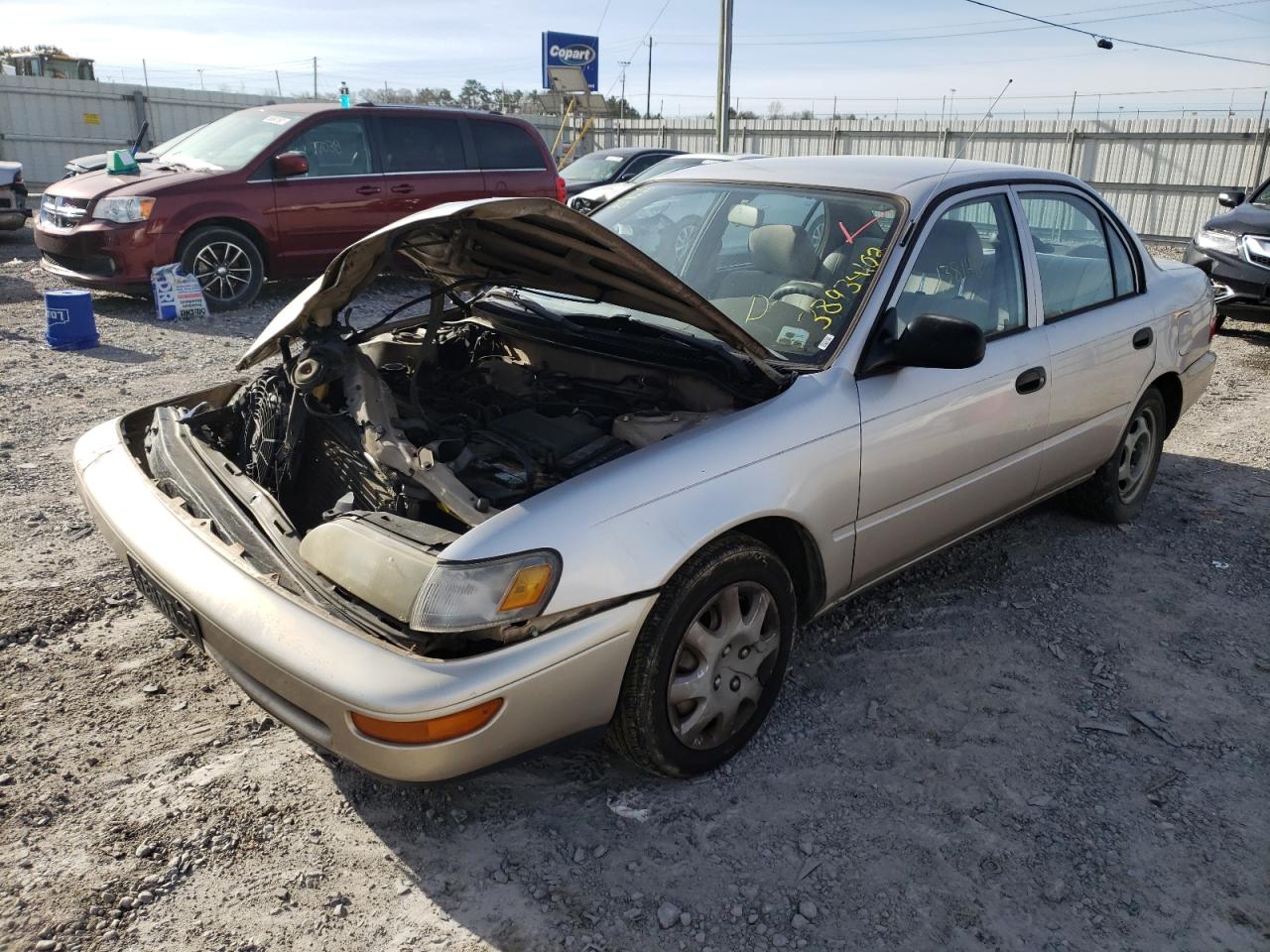 Photo 2 from auction – 1997 TOYOTA COROLLA BA with VIN 1NXBA02EXVZ549845