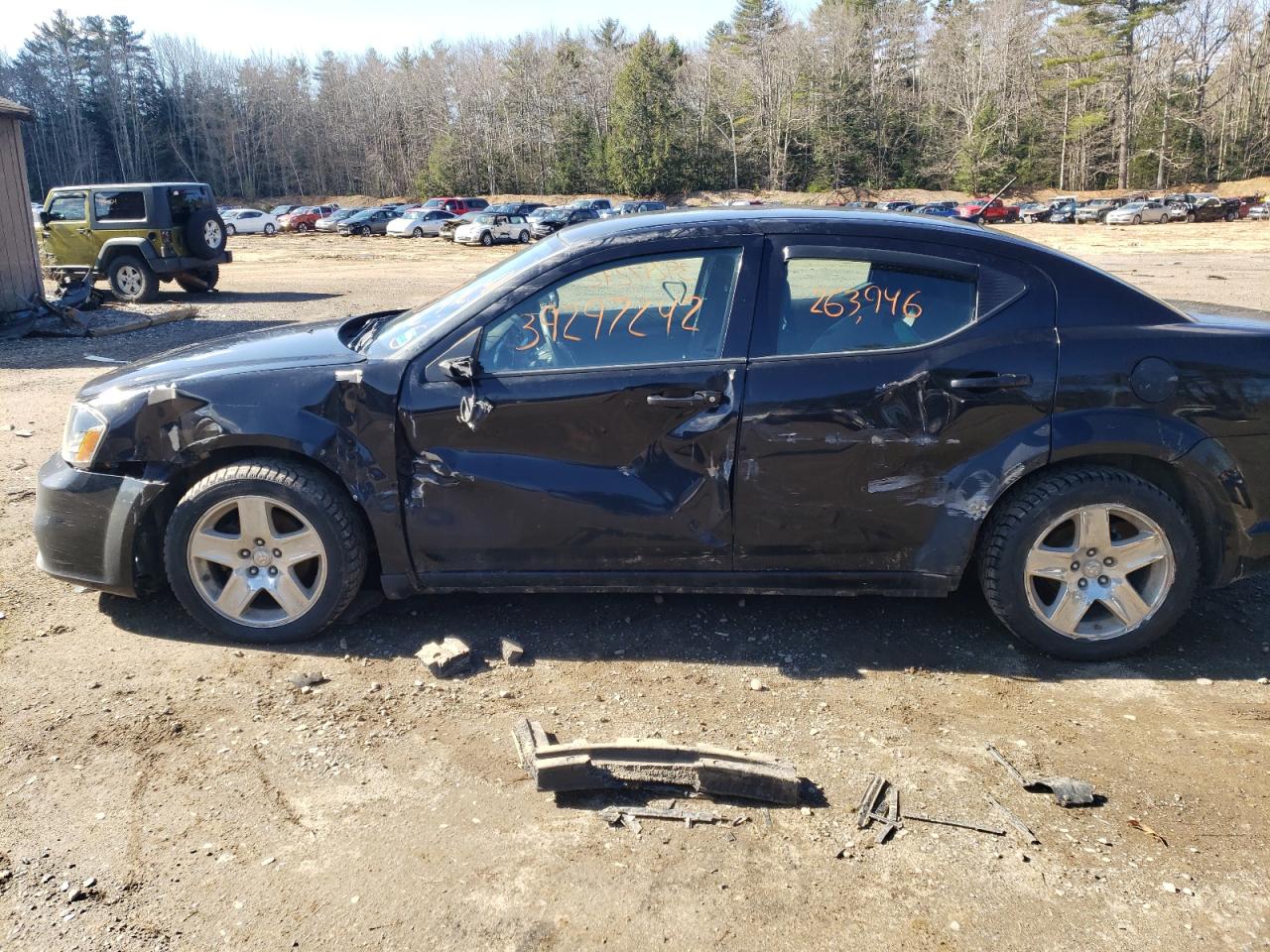 Photo 9 from auction – 2011 DODGE AVENGER EX with VIN 1B3BD4FB1BN606282