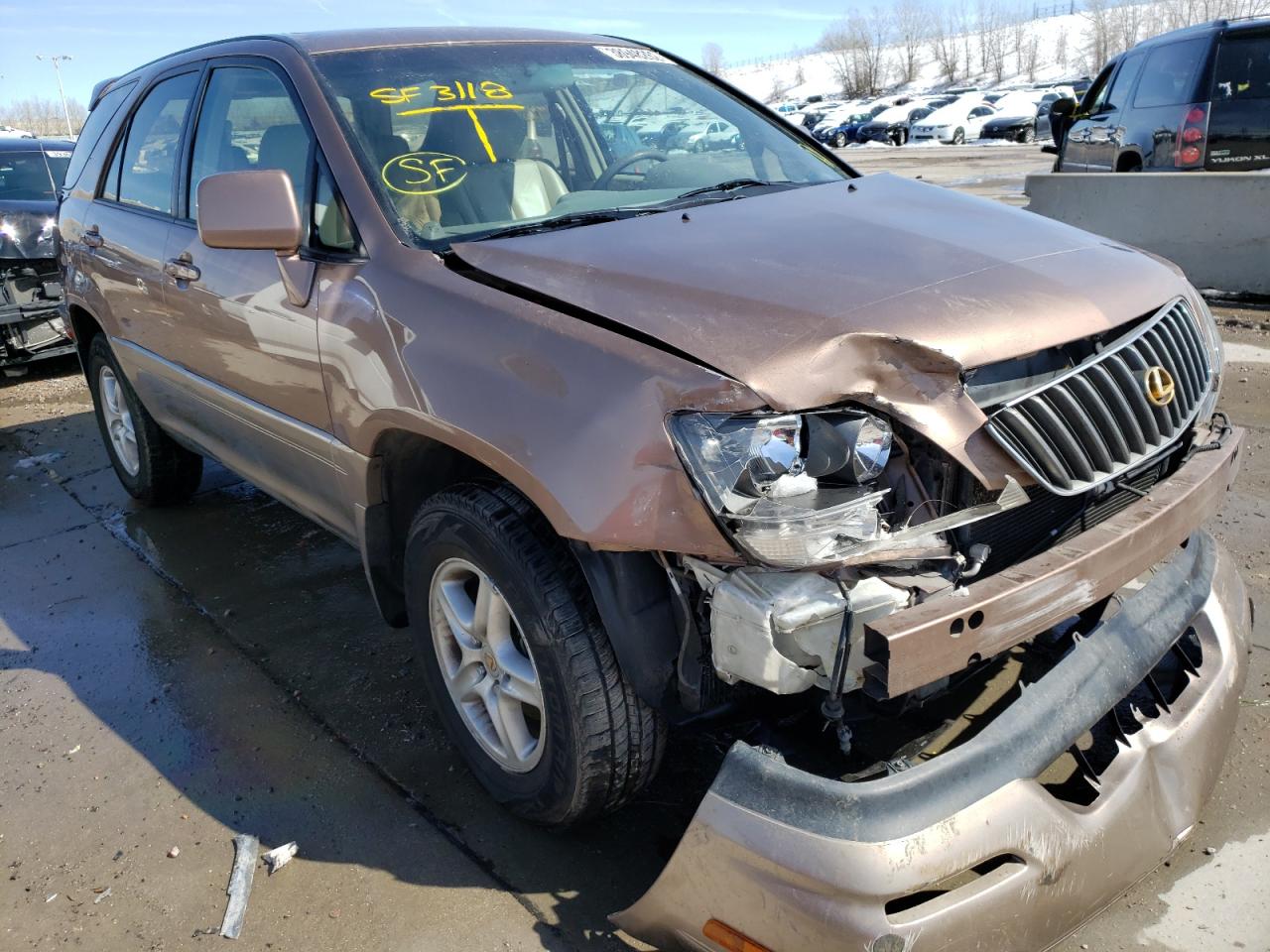 LEXUS RX 300 1999 with VIN JT6HF10U4X0050024 - Photo from auction