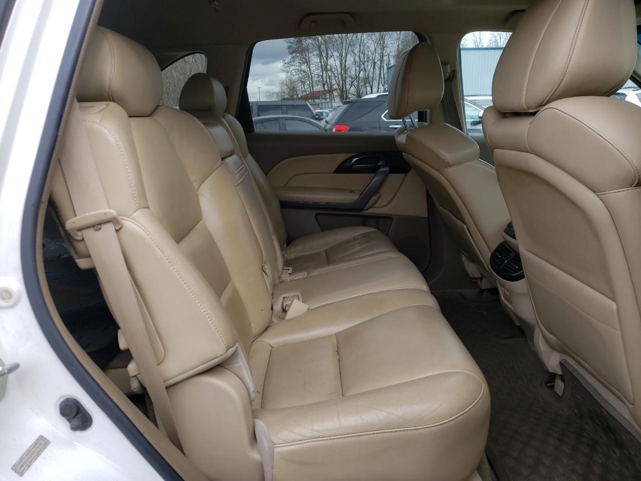 Photo 6 from auction – 2007 ACURA MDX TECHNO with VIN 2HNYD28417H549409