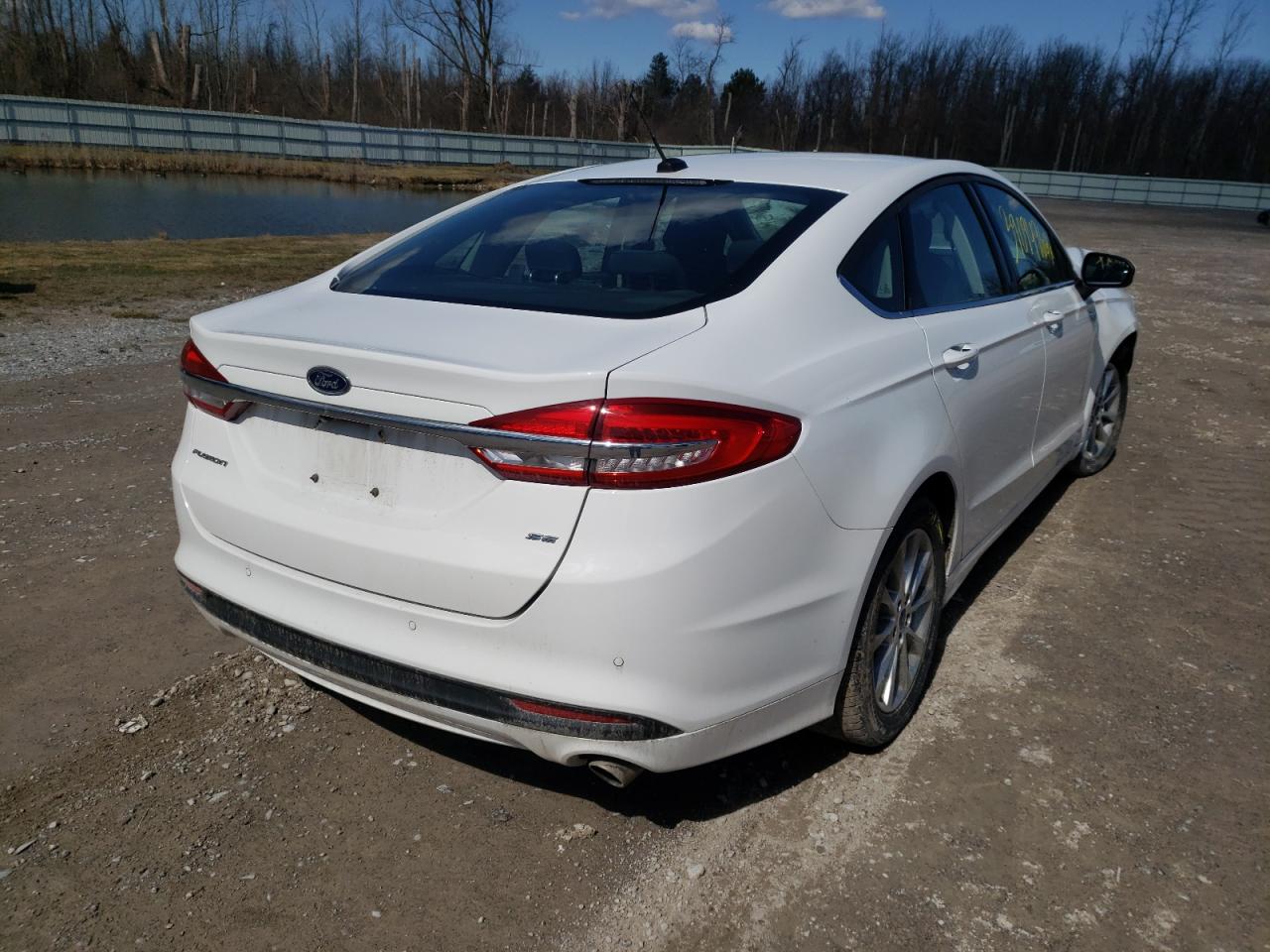 Photo 4 from auction – 2017 FORD FUSION SE with VIN 3FA6P0H74HR355486