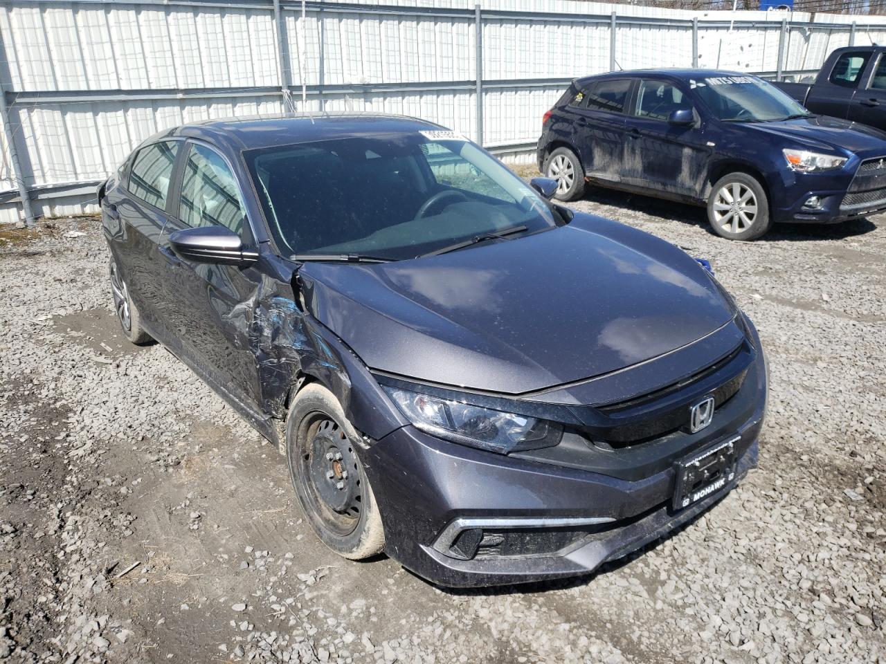 HONDA CIVIC LX 2019 with VIN 2HGFC2F67KH597883 - Photo from auction