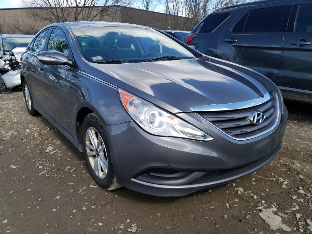 HYUNDAI SONATA GLS 2014 with VIN 5NPEB4AC5EH879134 - Photo from auction