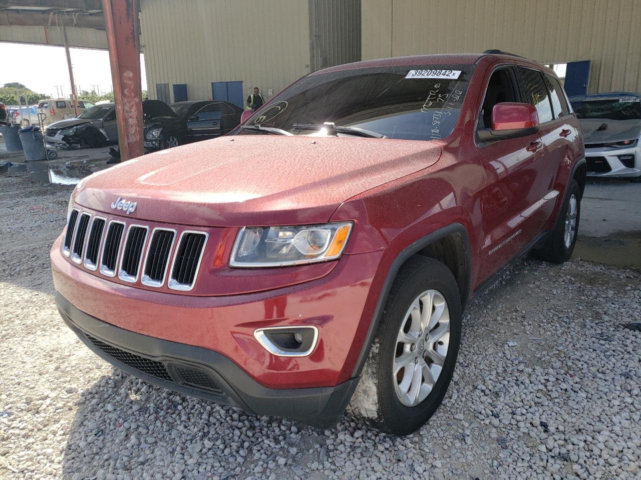 Photo 2 from auction – 2015 JEEP GRAND CHER with VIN 1C4RJEAG4FC238731