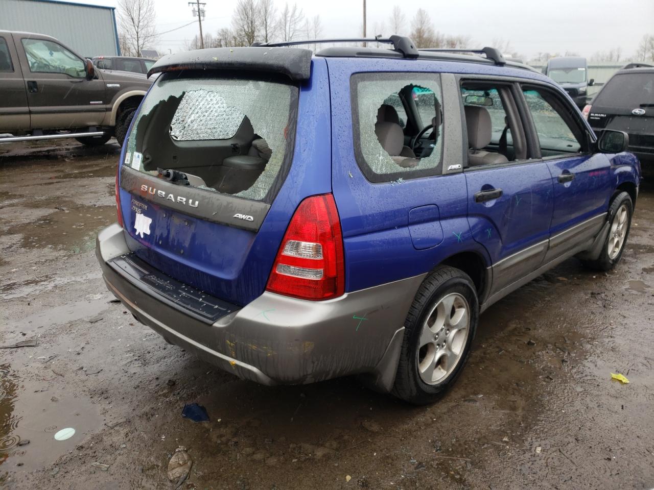 Photo 4 from auction – 2003 SUBARU FORESTER 2 with VIN JF1SG65693H715469