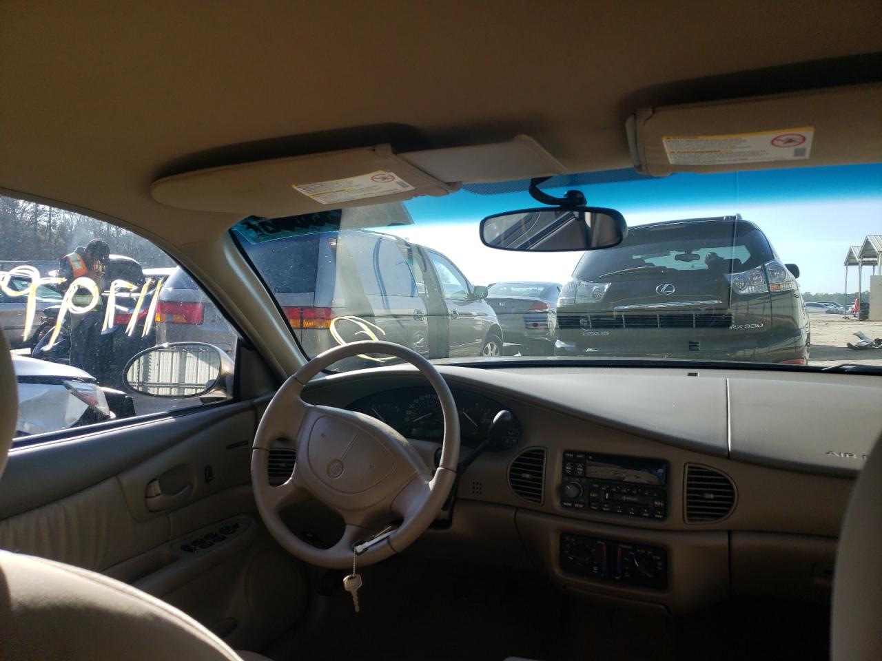 Photo 9 from auction – 2002 BUICK CENTURY CU with VIN 2G4WS52J321254716