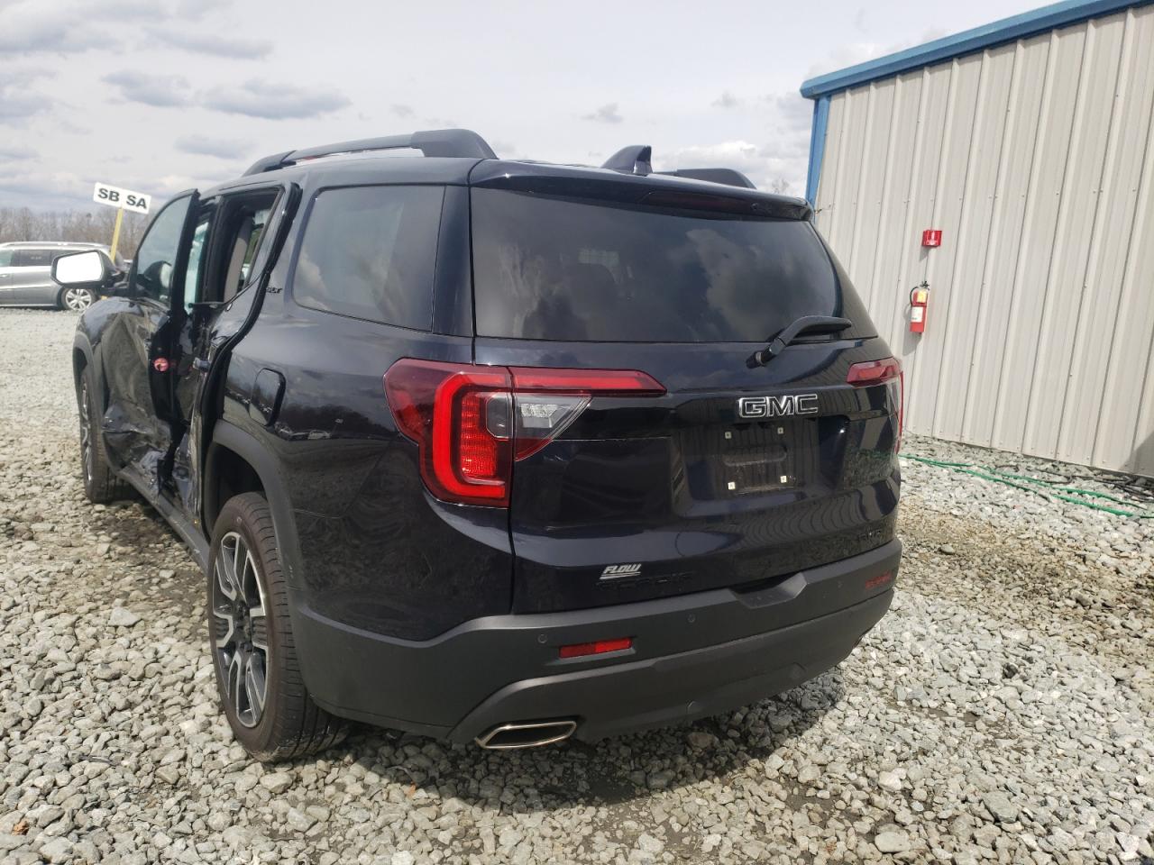 Photo 3 from auction – 2021 GMC ACADIA SLT with VIN 1GKKNULS3MZ196729