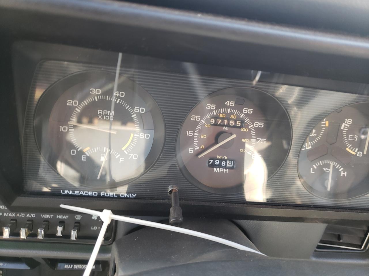 Photo 8 from auction – 1987 DODGE SHELBY CHA with VIN 1B3BZ64E8HD298665