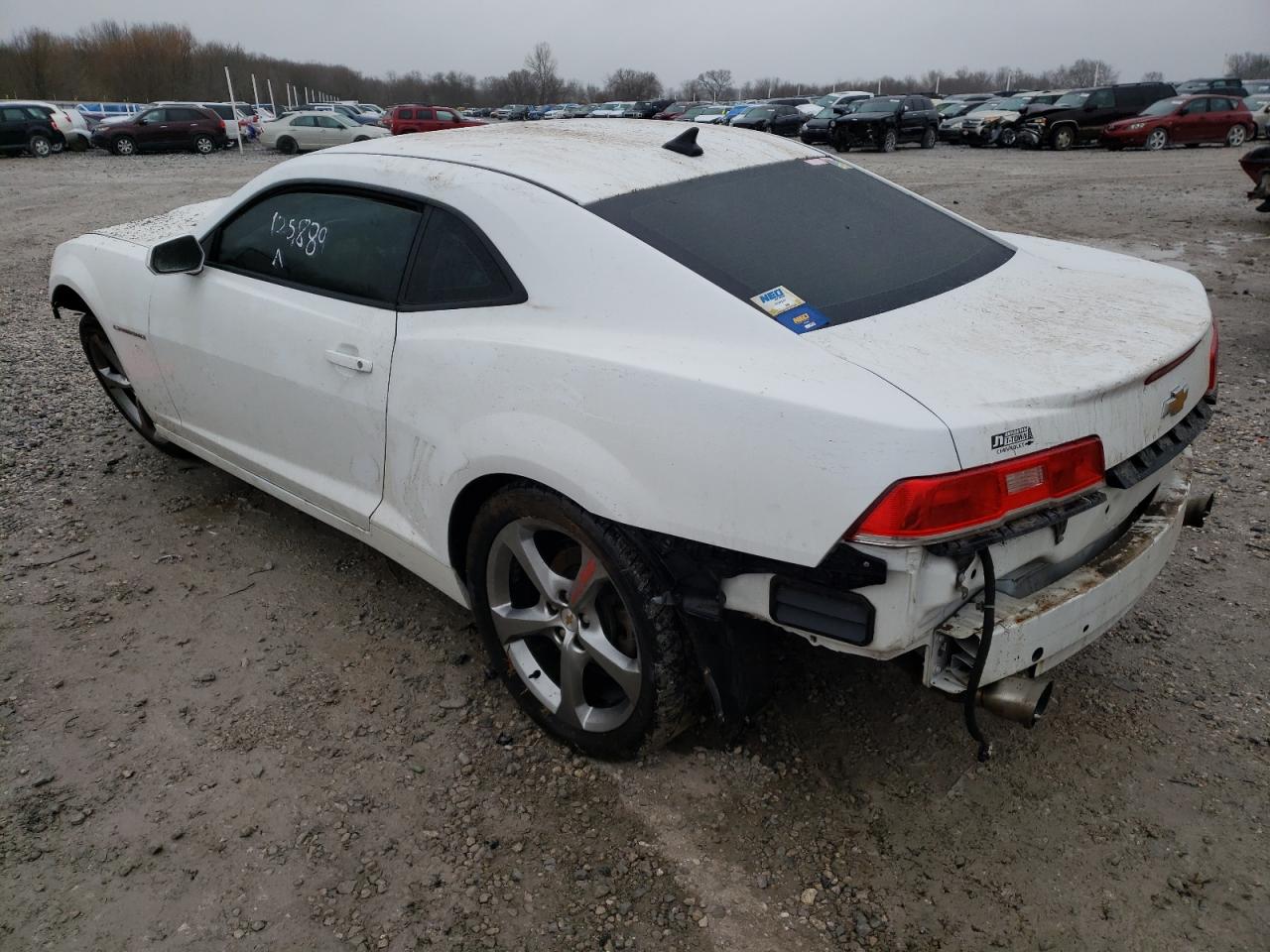 Photo 3 from auction – 2015 CHEVROLET CAMARO LS with VIN 2G1FB1E33F9139737