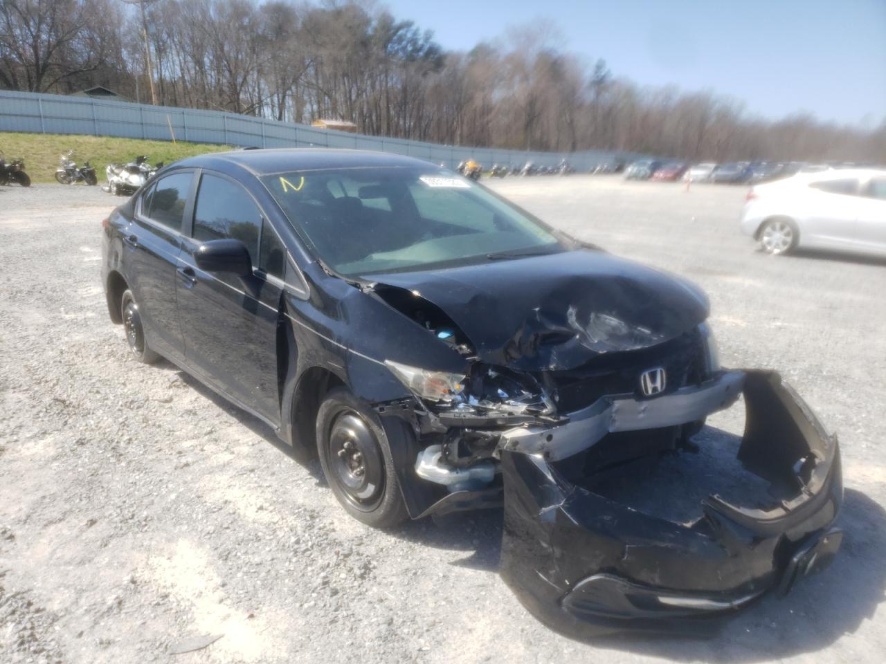 HONDA CIVIC 2015 with VIN 19XFB2F57FE063003 - Photo from auction
