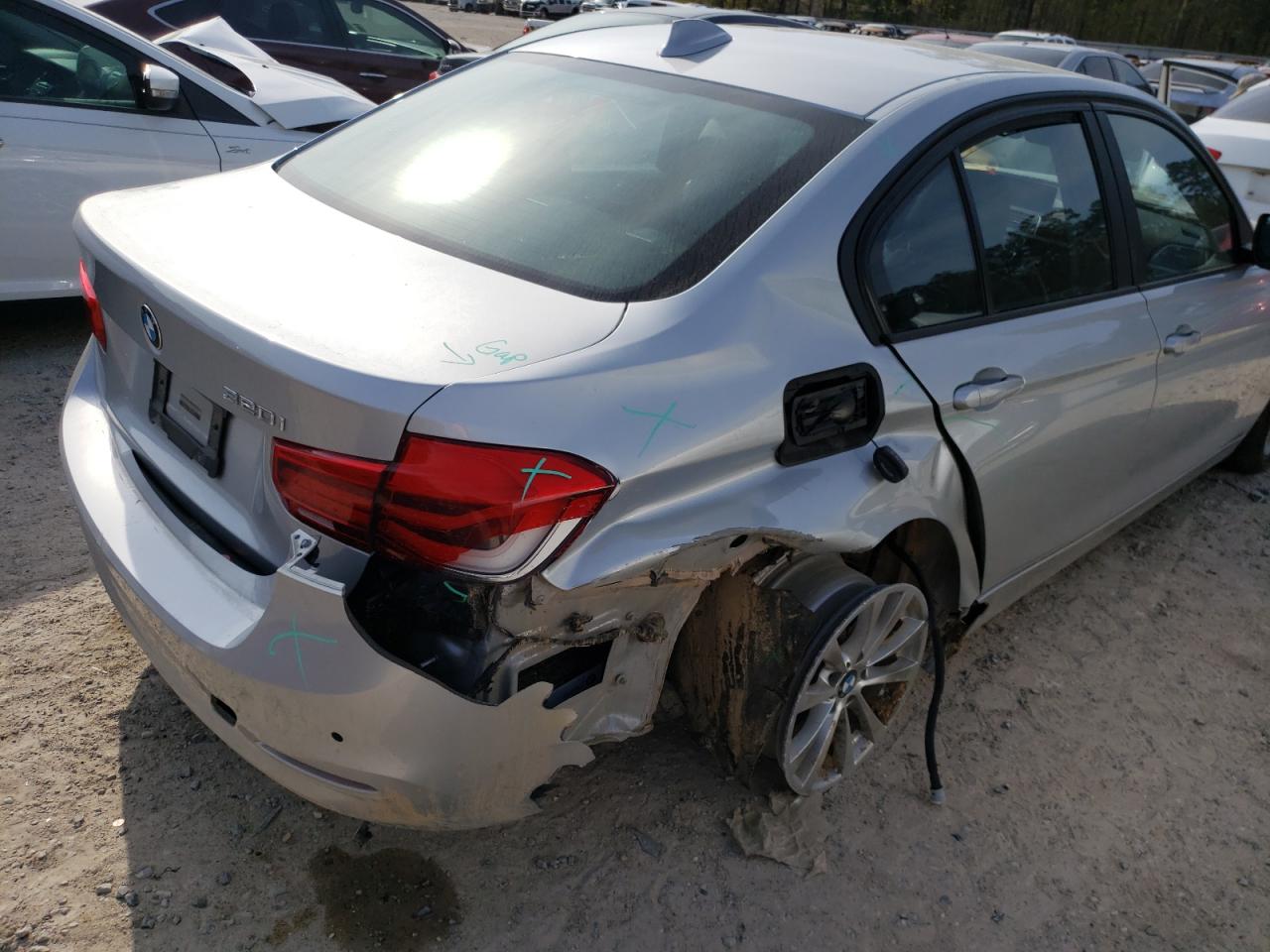 Photo 9 from auction – 2017 BMW 320 I with VIN WBA8E1G37HNU16598