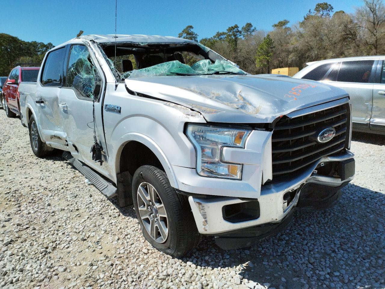 FORD F150 SUPER 2015 with VIN 1FTEW1CG7FKE88198 - Photo from auction
