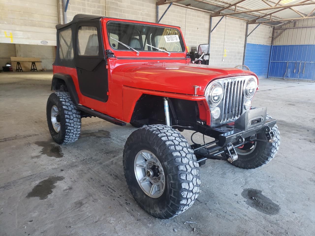 Photo 1 from auction – 1985 JEEP JEEP CJ7 with VIN 1JCCM87E1FT149864