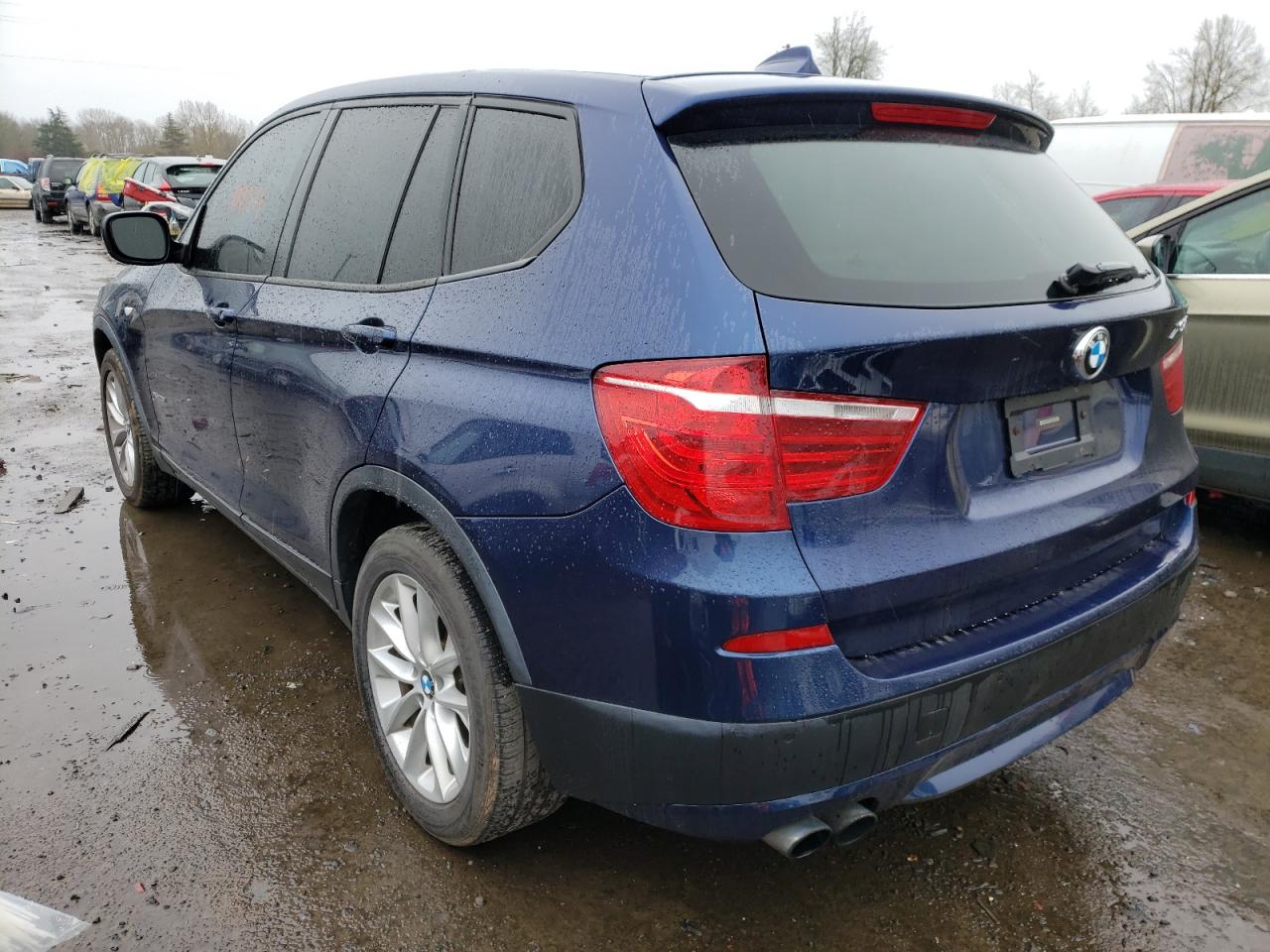 Photo 3 from auction – 2013 BMW X3 XDRIVE2 with VIN 5UXWX9C52D0D01443