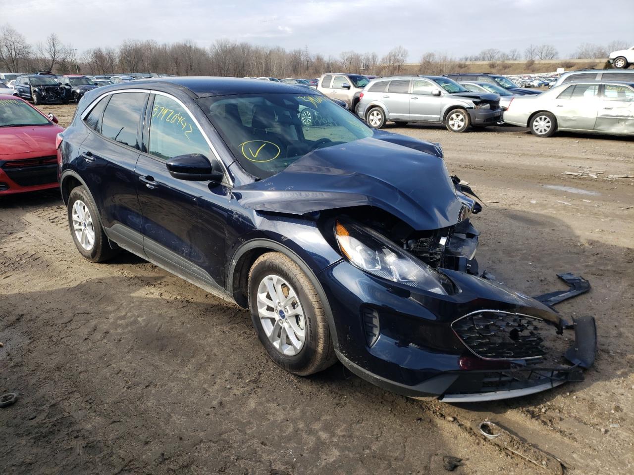 FORD ESCAPE SE 2021 with VIN 1FMCU9G63MUA47792 - Photo from auction