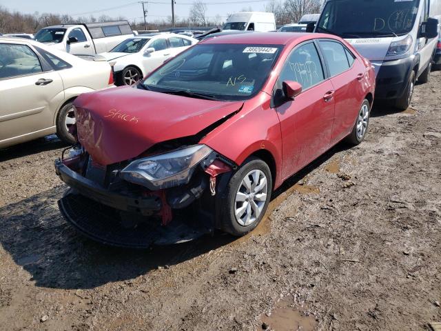 Photo 2 from auction – 2014 TOYOTA COROLLA L with VIN 2T1BURHE4EC042282