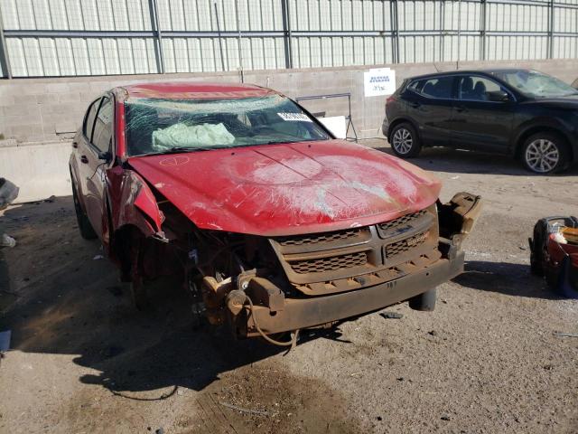 DODGE AVENGER SE 2014 with VIN 1C3CDZAB3EN203372 - Photo from auction