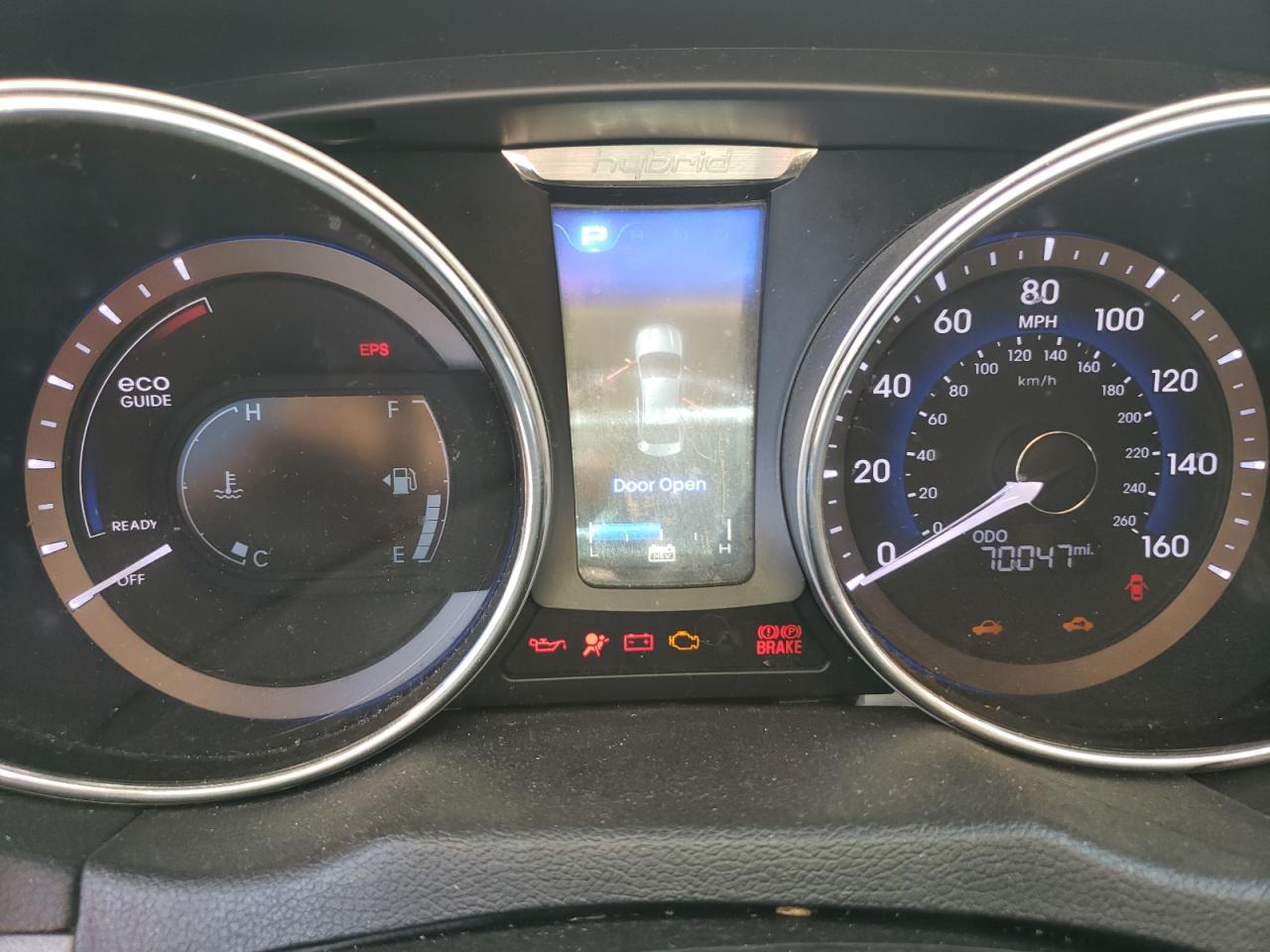 Photo 8 from auction – 2014 HYUNDAI SONATA HYB with VIN KMHEC4A48EA109518
