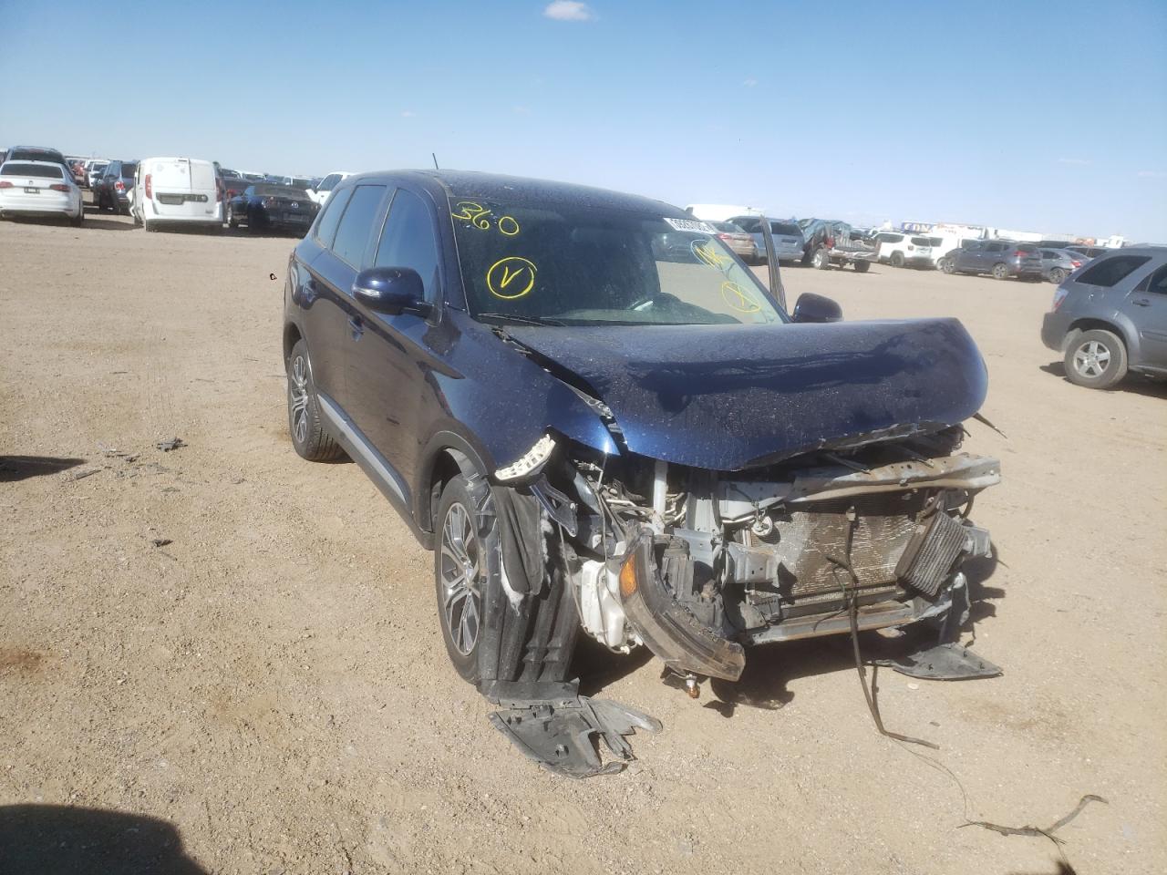 MITSUBISHI OUTLANDER 2016 with VIN JA4AD3A33GZ046845 - Photo from auction