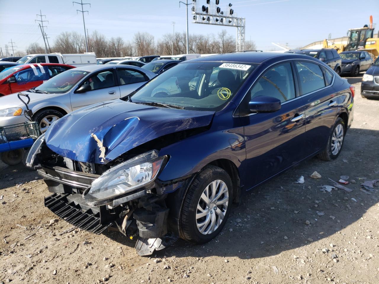 Photo 2 from auction – 2017 NISSAN SENTRA S with VIN 3N1AB7AP9HL673602
