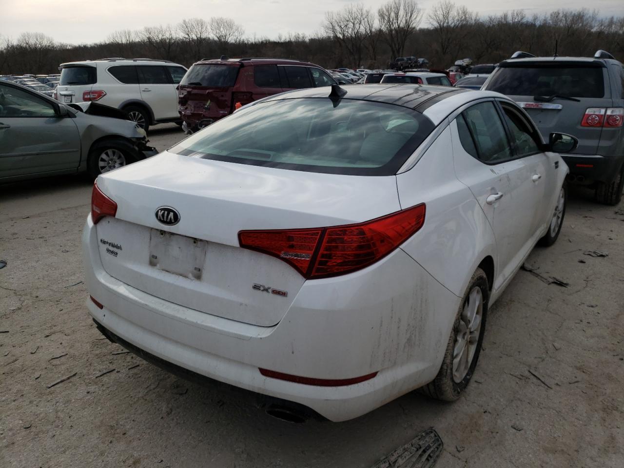 Photo 4 from auction – 2013 KIA OPTIMA EX with VIN 5XXGN4A71DG109963