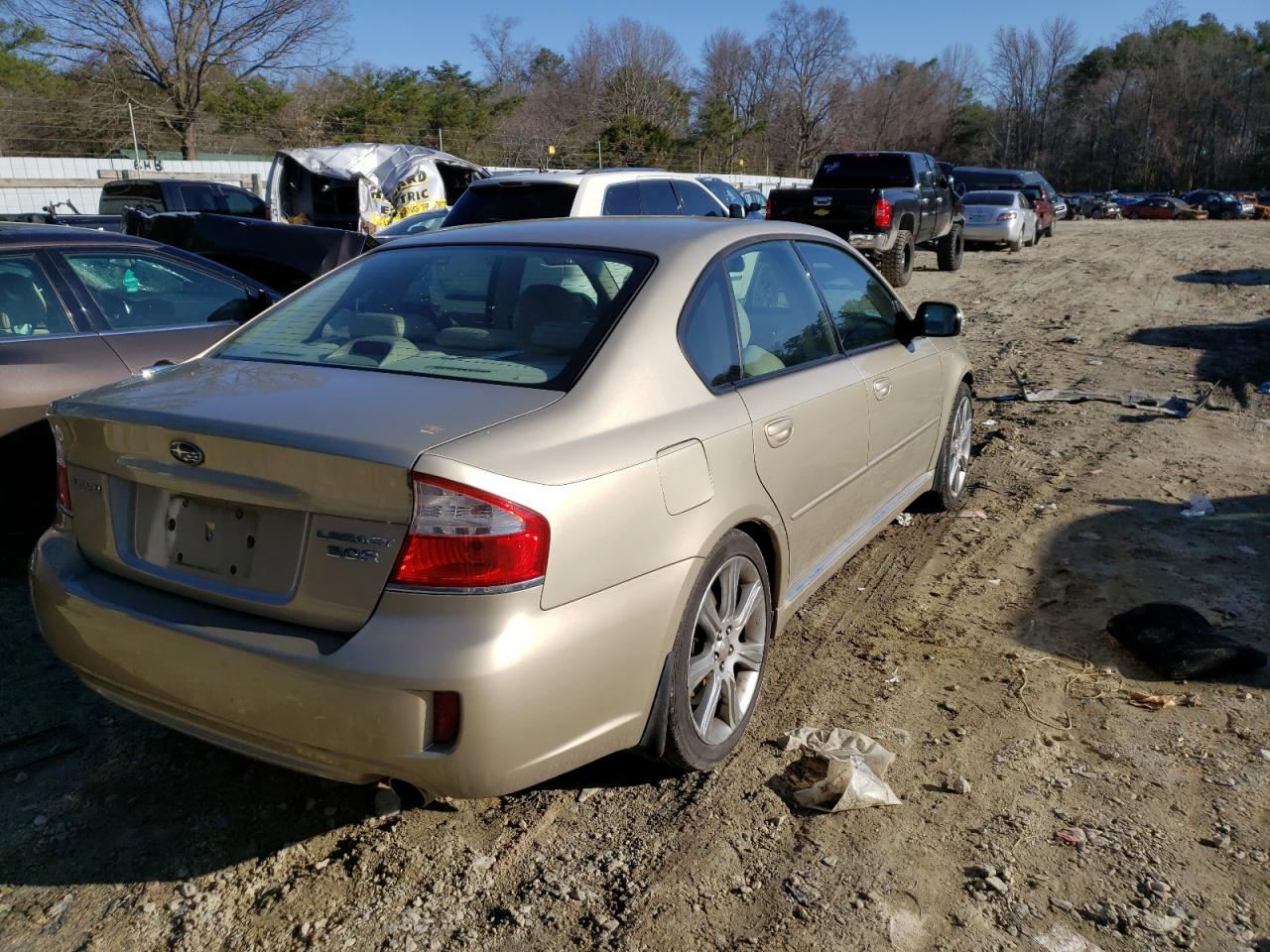 Photo 4 from auction – 2008 SUBARU LEGACY 3.0 with VIN 4S3BL856584208990