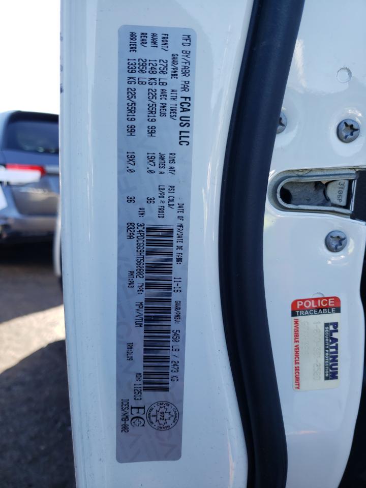 Photo 10 from auction – 2017 DODGE JOURNEY CR with VIN 3C4PDCGG9HT560802