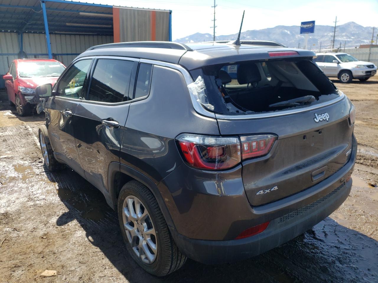 Photo 3 from auction – 2022 JEEP COMPASS AL with VIN 3C4NJDFB0NT141325