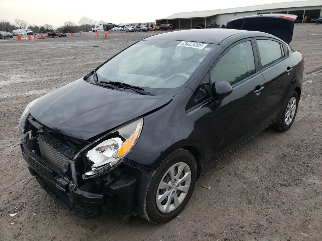Photo 2 from auction – 2013 KIA RIO LX with VIN KNADM4A3XD6152115