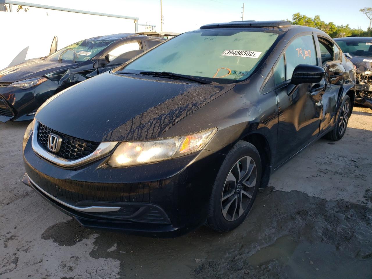 Photo 2 from auction – 2014 HONDA CIVIC EX with VIN 19XFB2F87EE264991