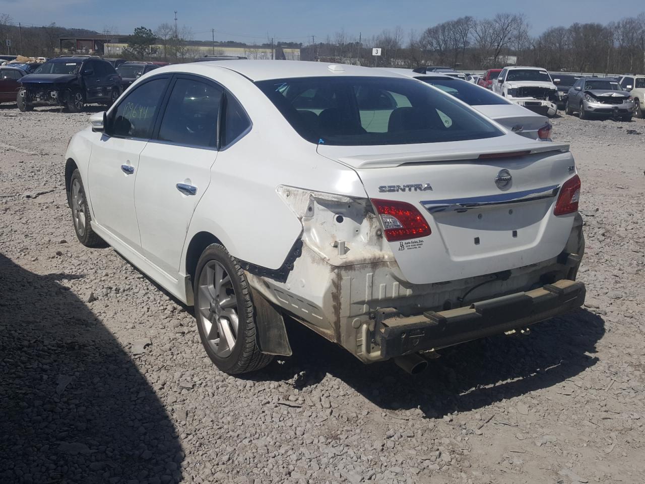 Photo 3 from auction – 2015 NISSAN SENTRA S with VIN 3N1AB7AP1FY365937