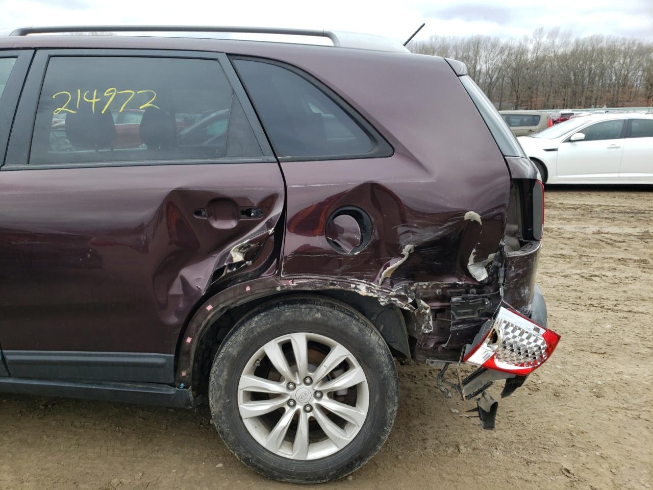 Photo 9 from auction – 2011 KIA SORENTO BA with VIN 5XYKT4A27BG080854