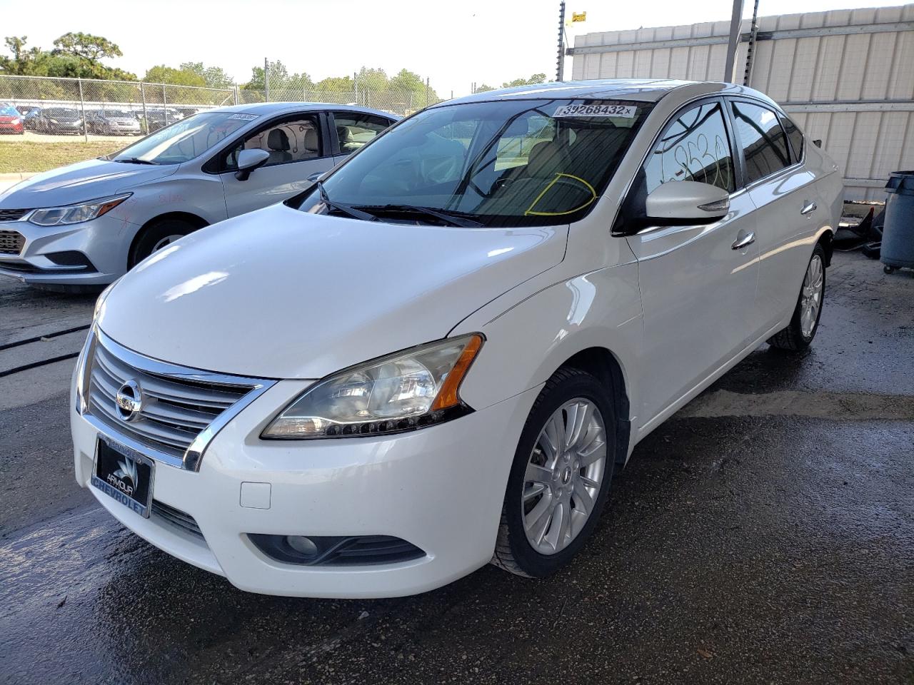 Photo 2 from auction – 2014 NISSAN SENTRA S with VIN 3N1AB7AP9EY338340