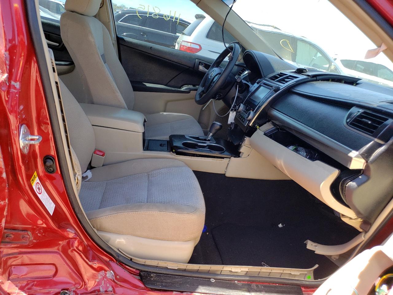 Photo 5 from auction – 2012 TOYOTA CAMRY BASE with VIN 4T1BF1FK5CU537204
